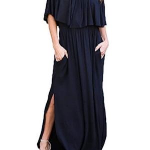 Off the shoulder dress